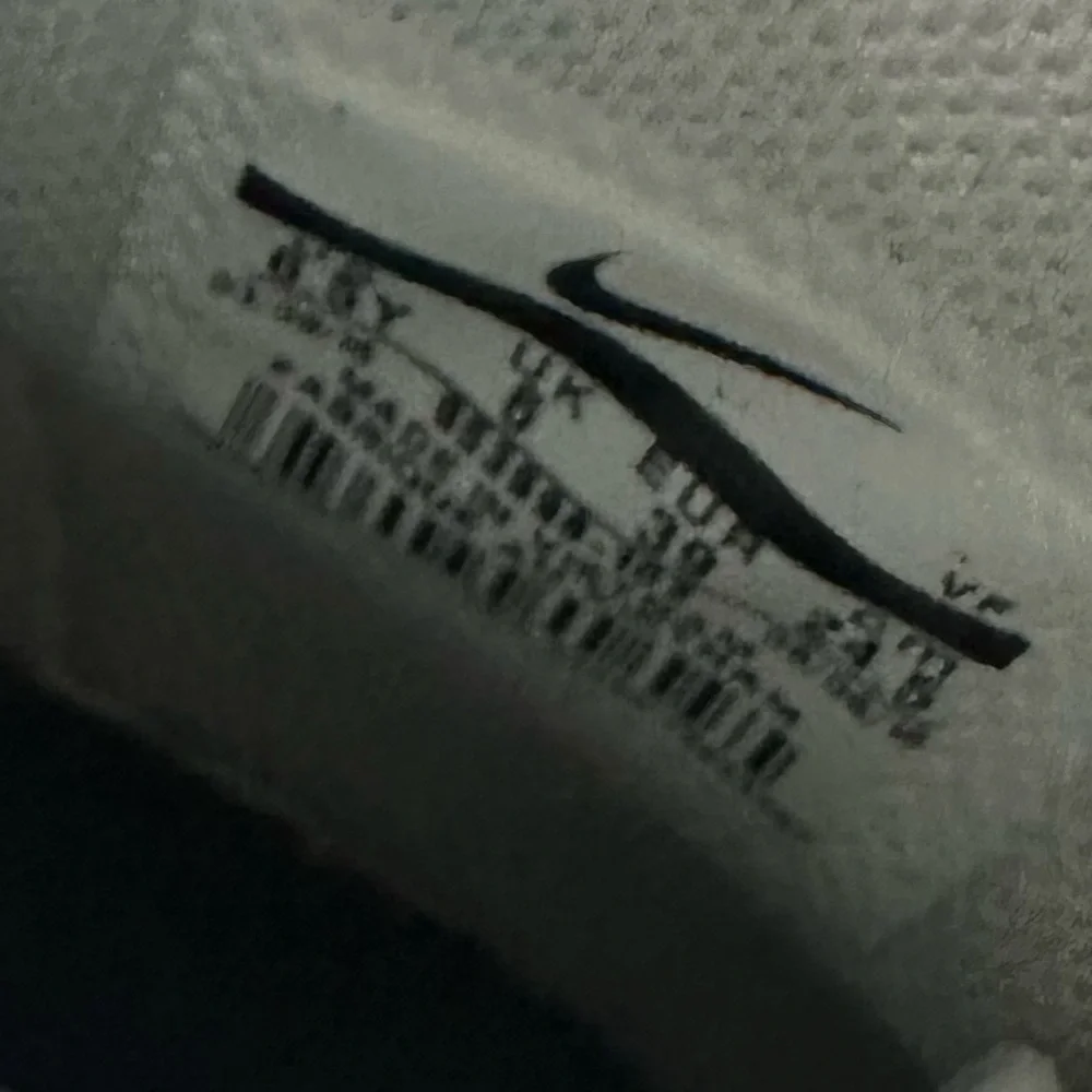 Nike Air Force 1 High Top Sneakers - White and Black Sz.6.5y